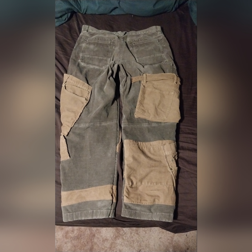 Upcycled corduroy pants
